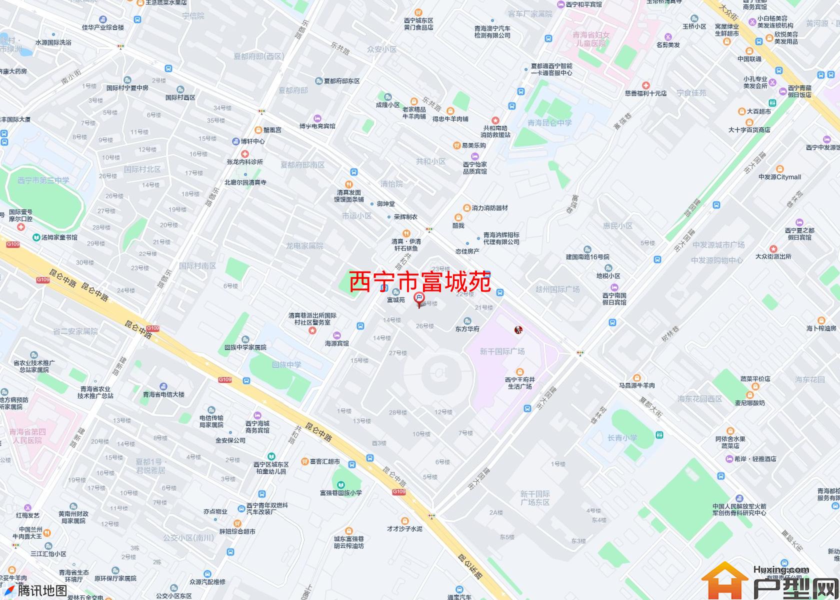 富城苑小区 - 户型网