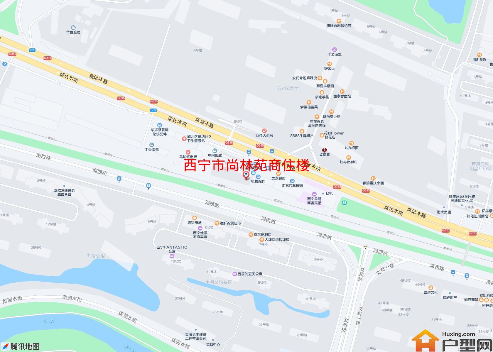 尚林苑商住楼小区 - 户型网