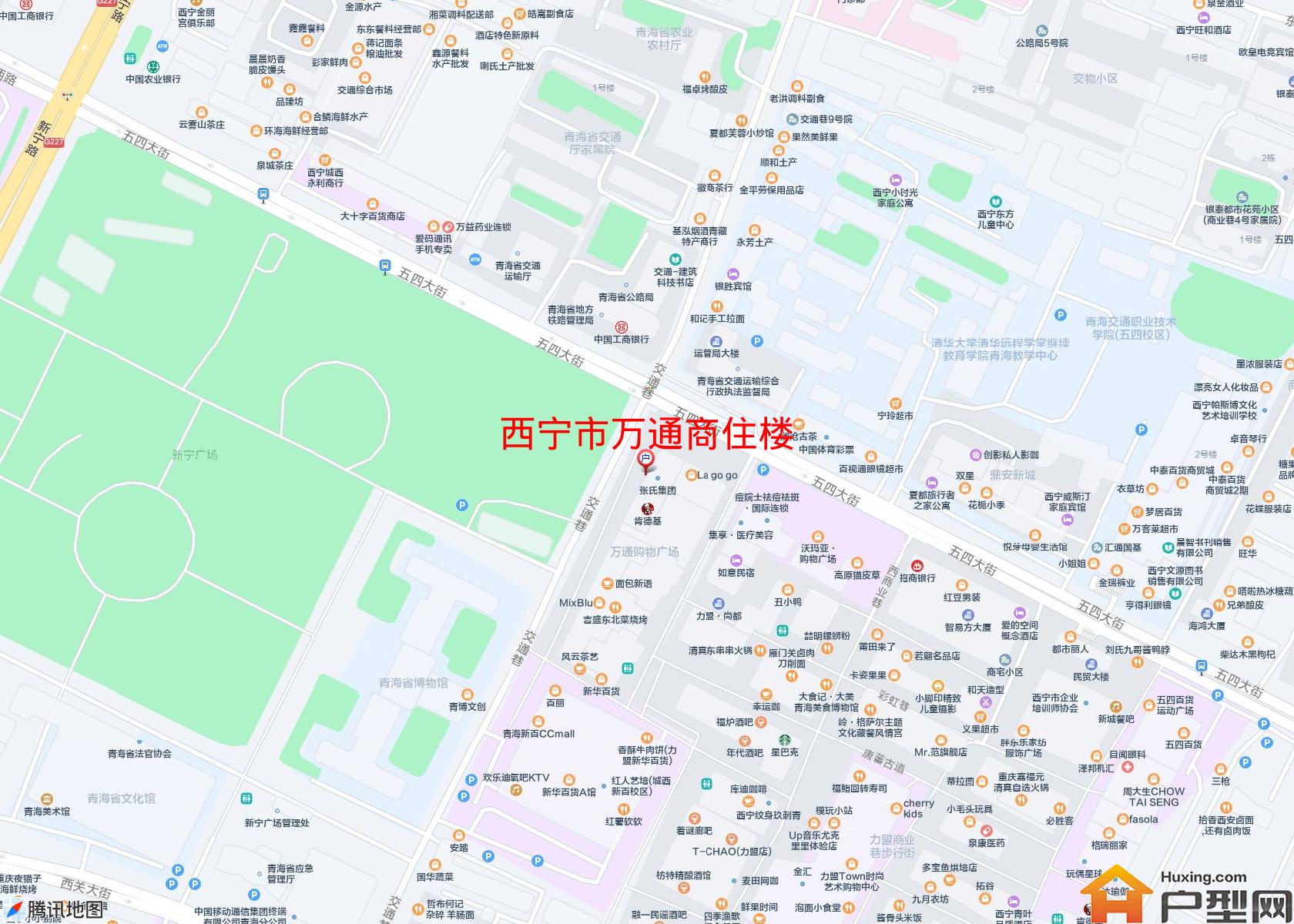 万通商住楼小区 - 户型网