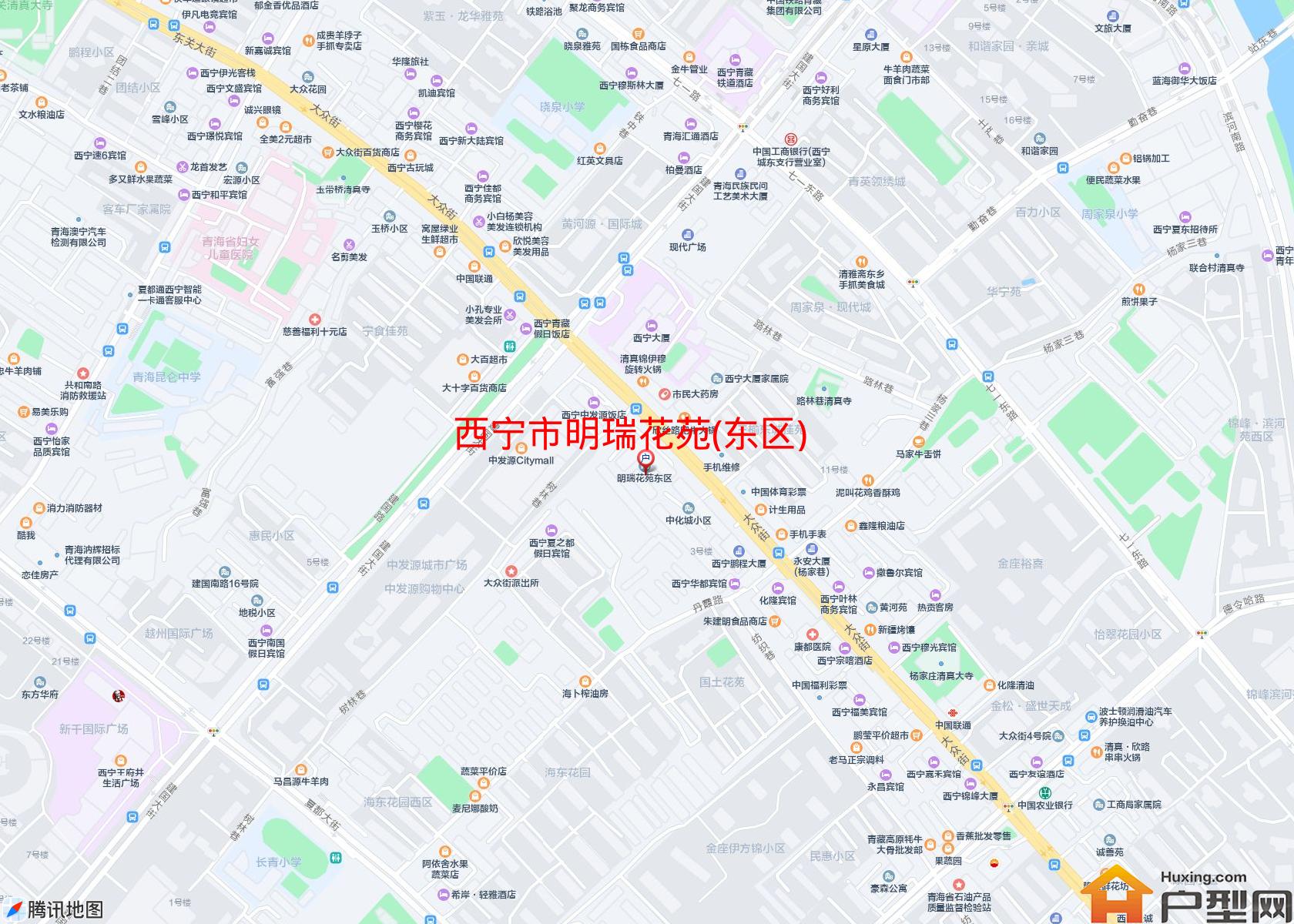 明瑞花苑(东区)小区 - 户型网
