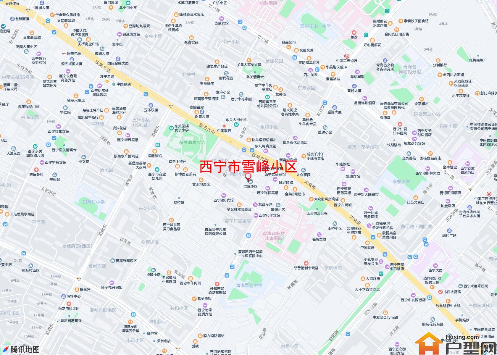 雪峰小区小区 - 户型网