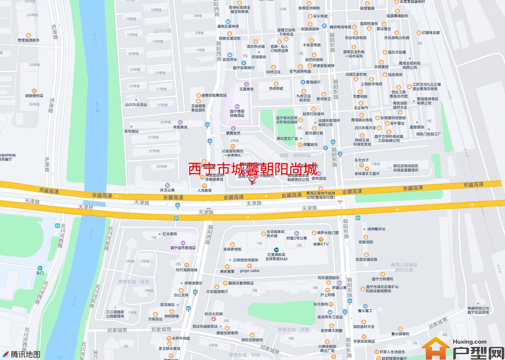 城馨朝阳尚城小区 - 户型网