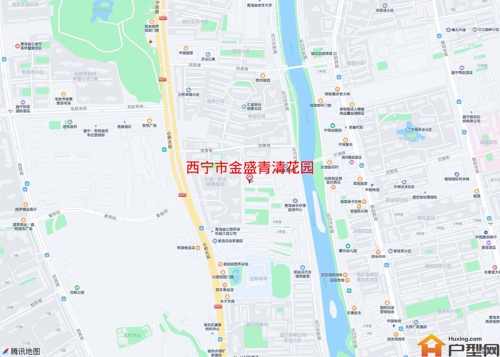 金盛青清花园小区 - 户型网