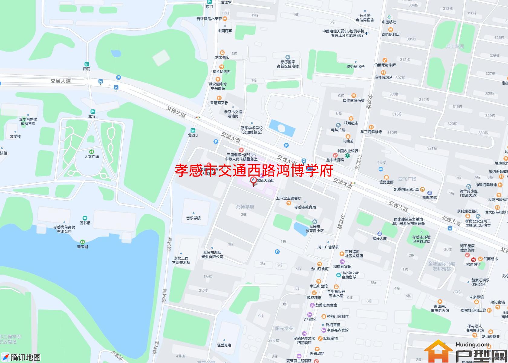 交通西路鸿博学府小区 - 户型网