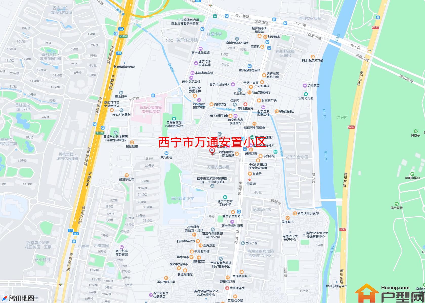 万通安置小区小区 - 户型网