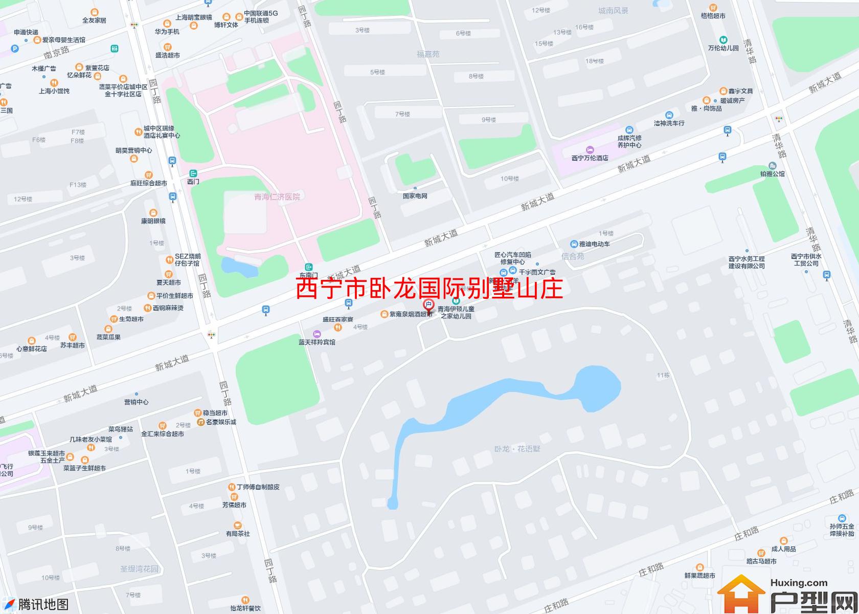 卧龙国际别墅山庄小区 - 户型网