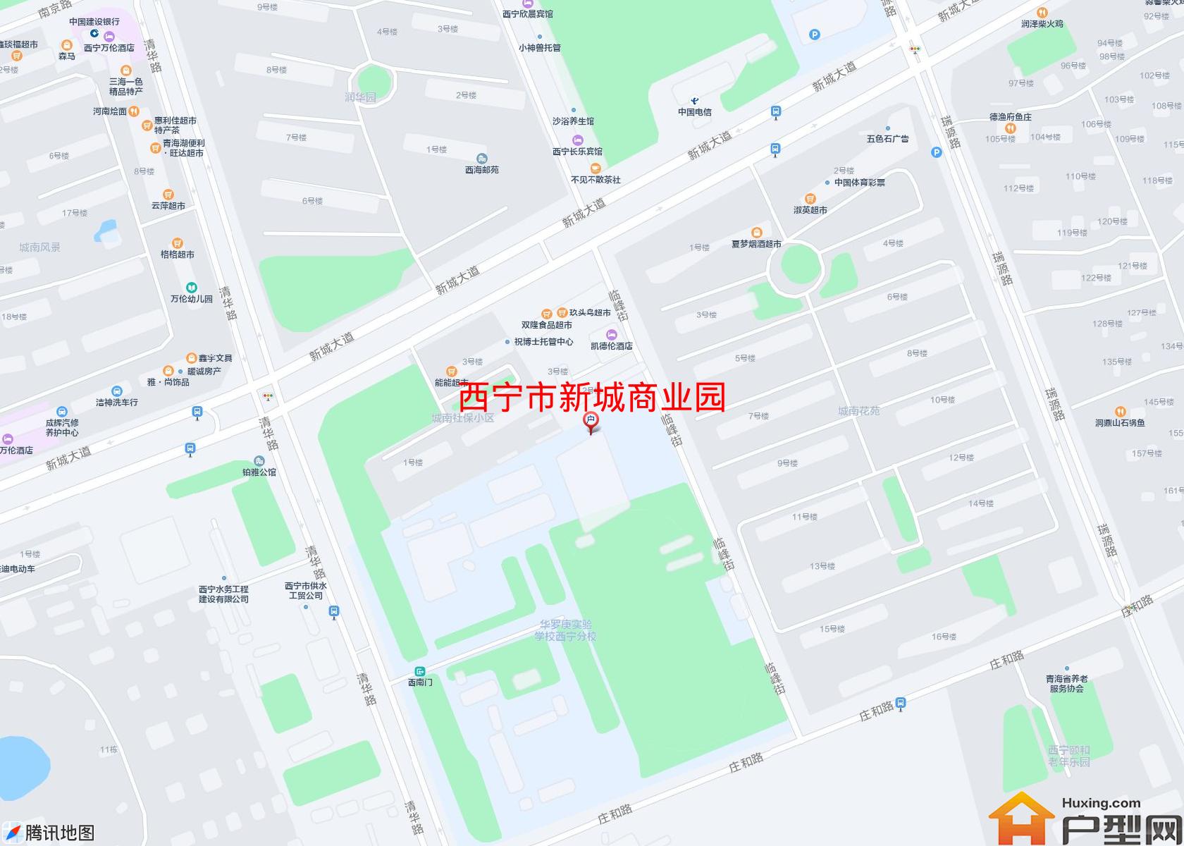 新城商业园小区 - 户型网