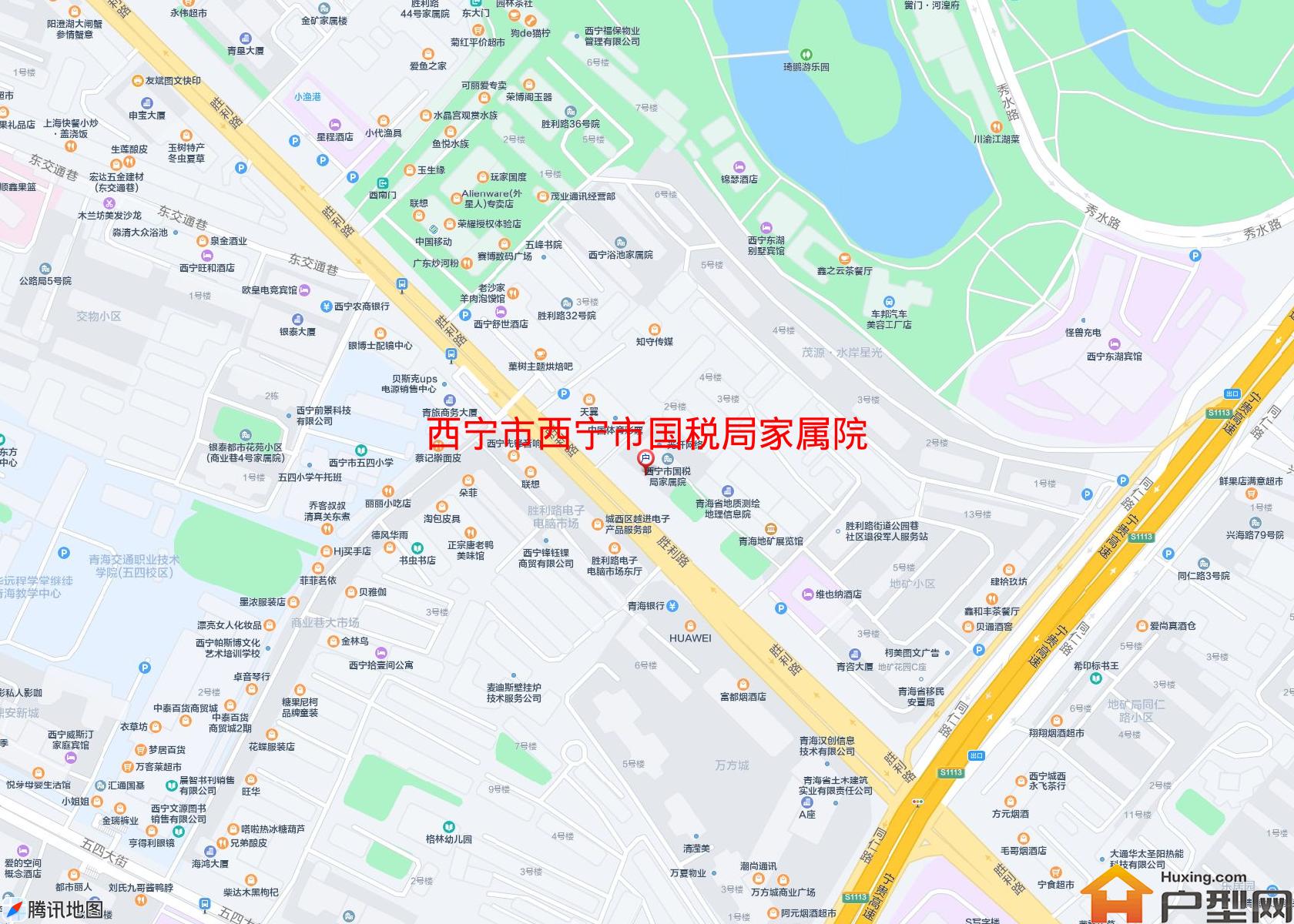 西宁市国税局家属院小区 - 户型网