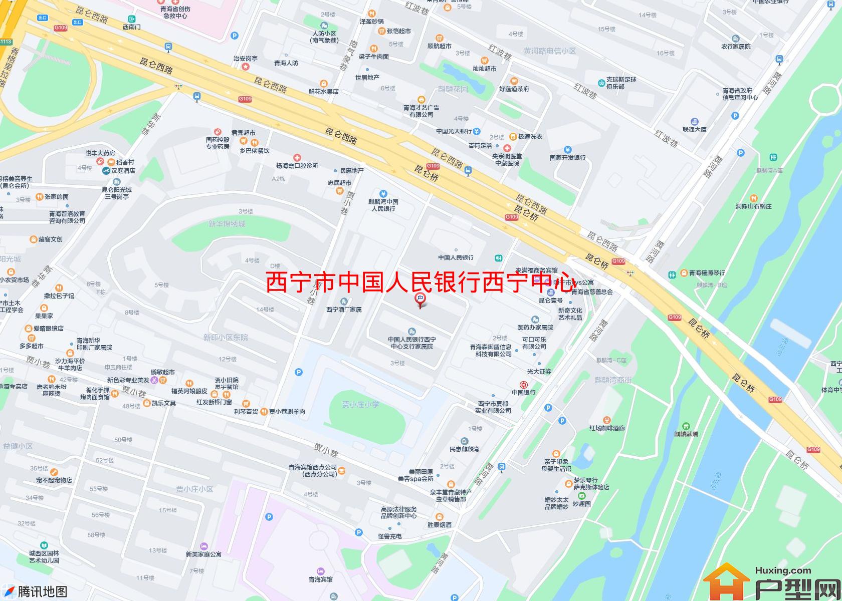 中国人民银行西宁中心支行家属院小区 - 户型网
