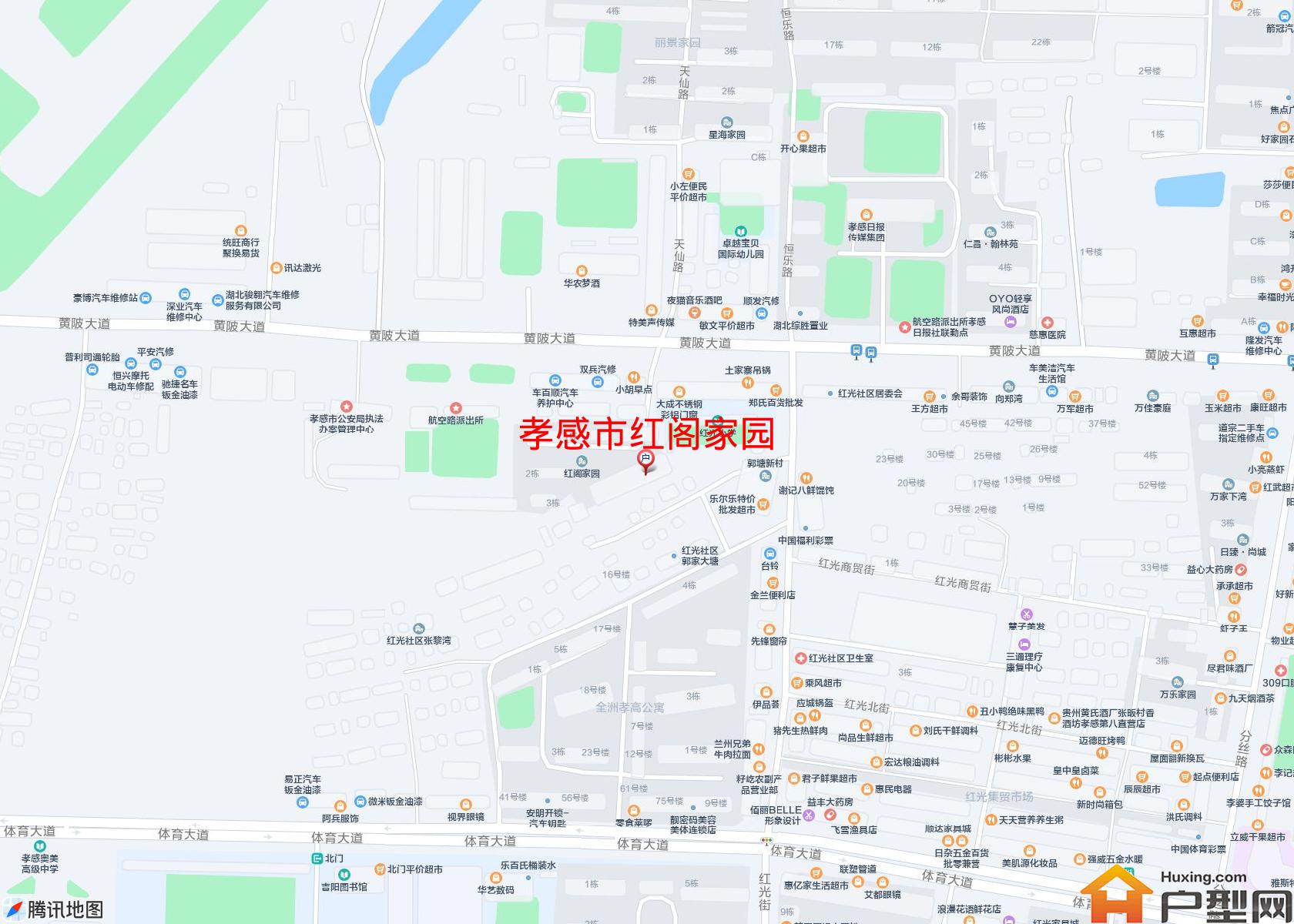 红阁家园小区 - 户型网