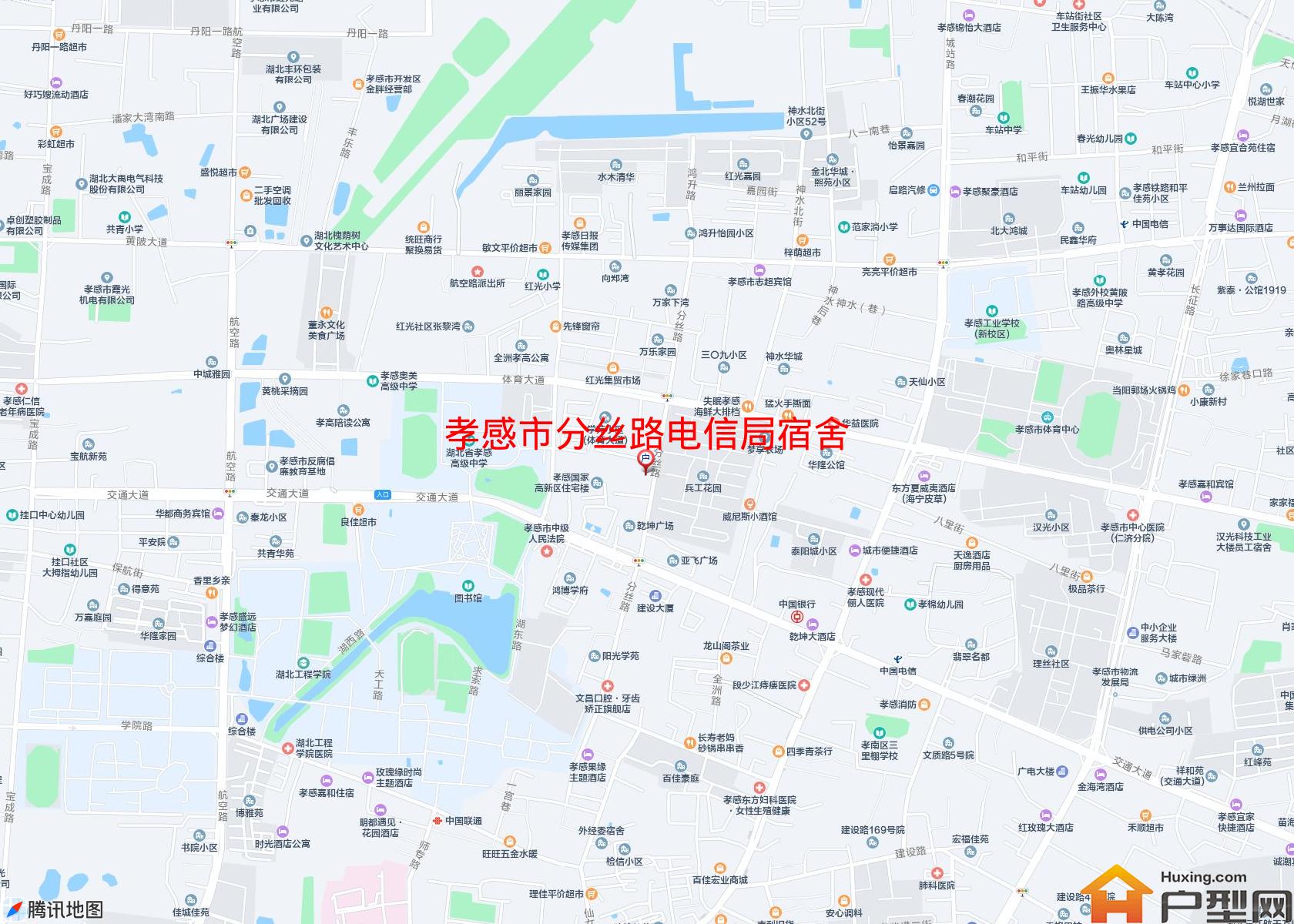 分丝路电信局宿舍小区 - 户型网
