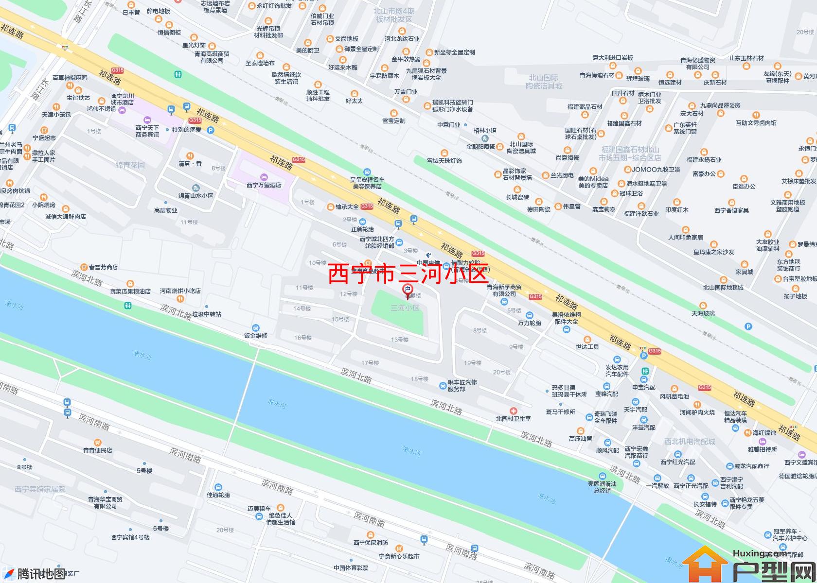 三河小区小区 - 户型网
