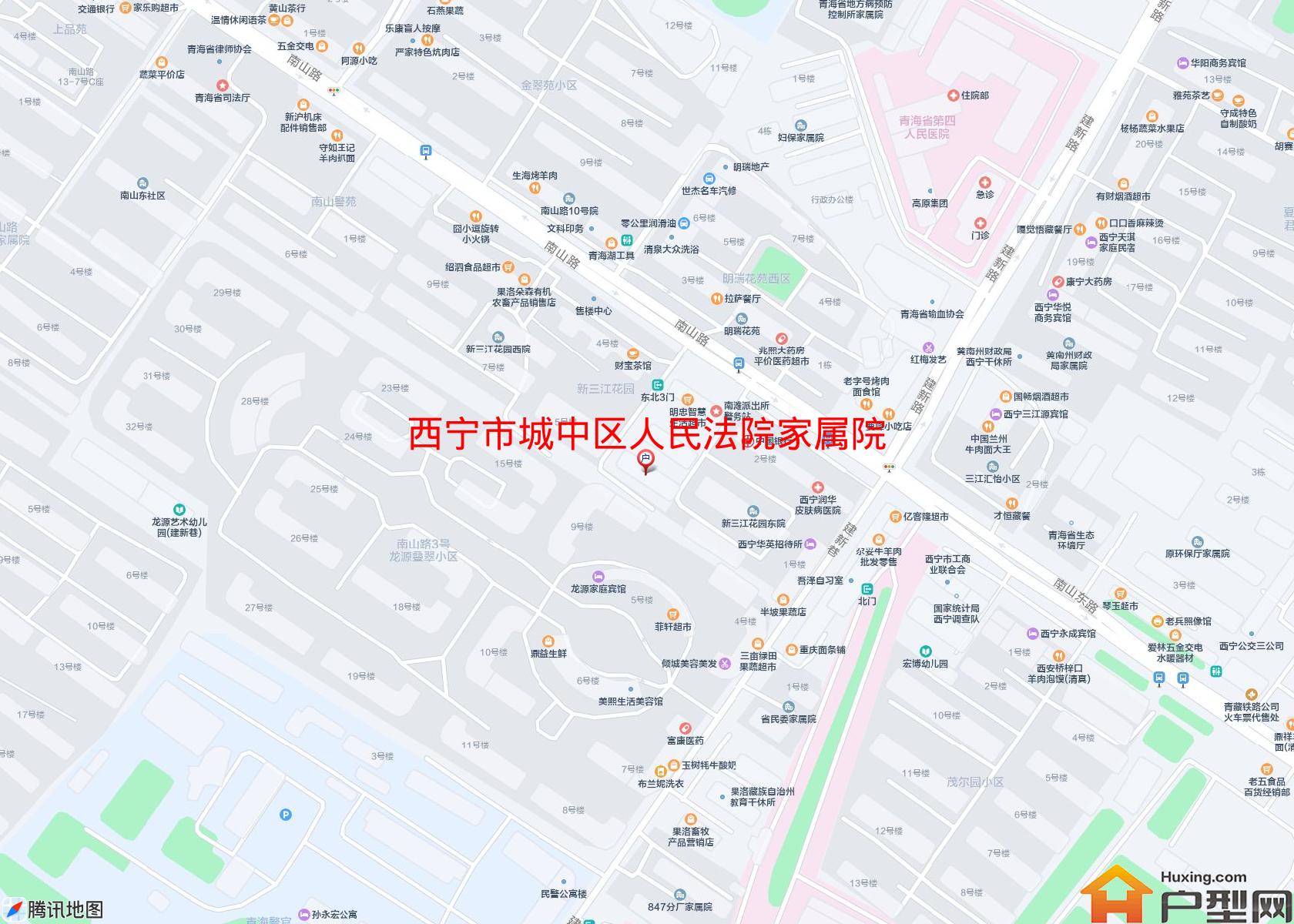 城中区人民法院家属院小区 - 户型网