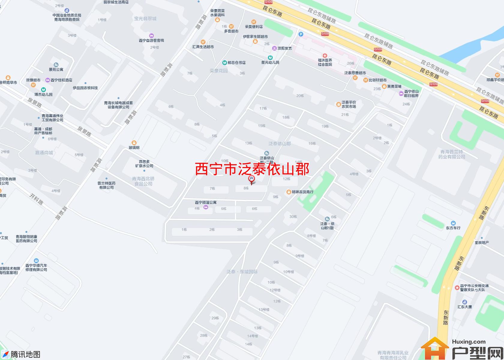 泛泰依山郡小区 - 户型网