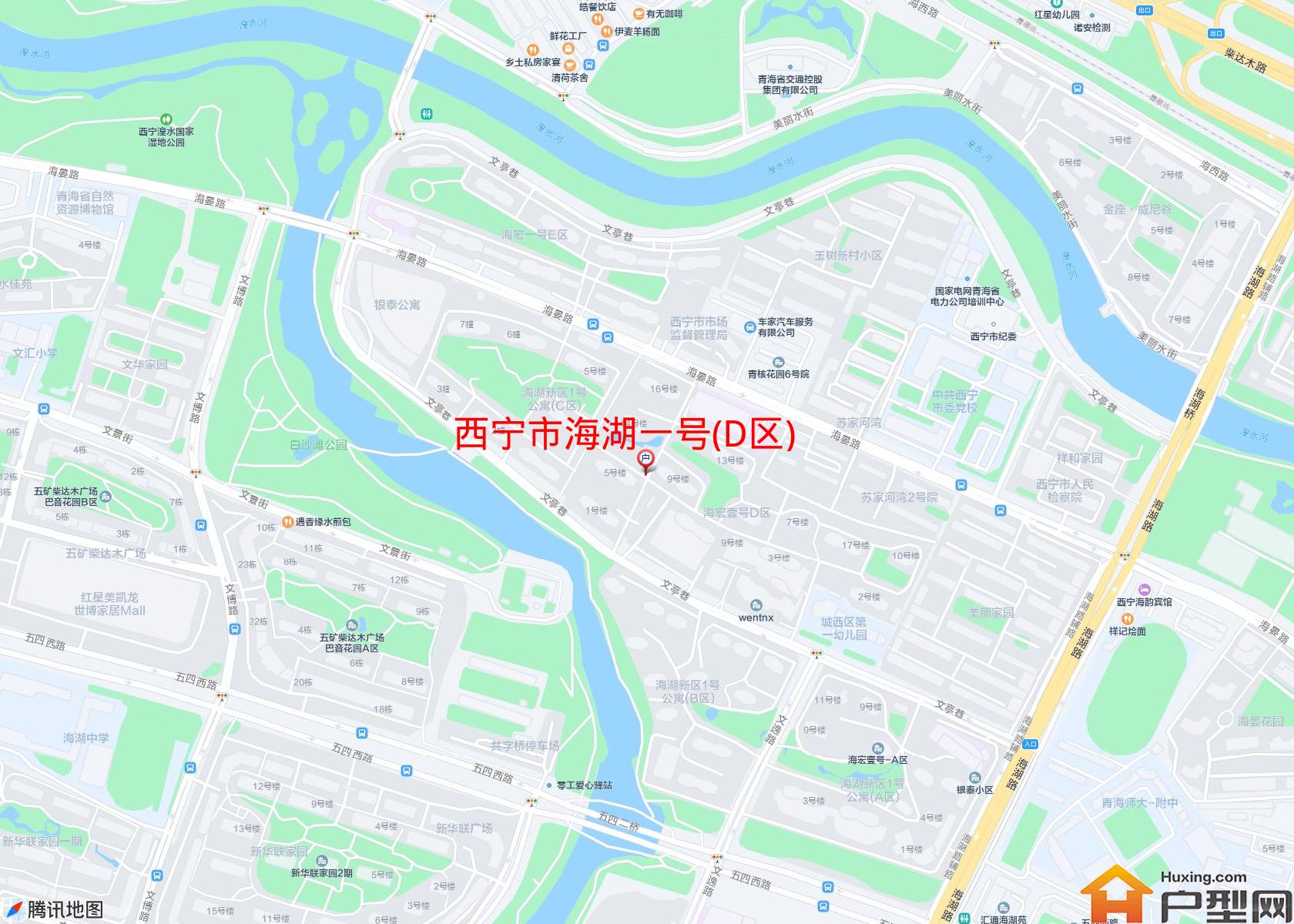 海湖一号(D区)小区 - 户型网