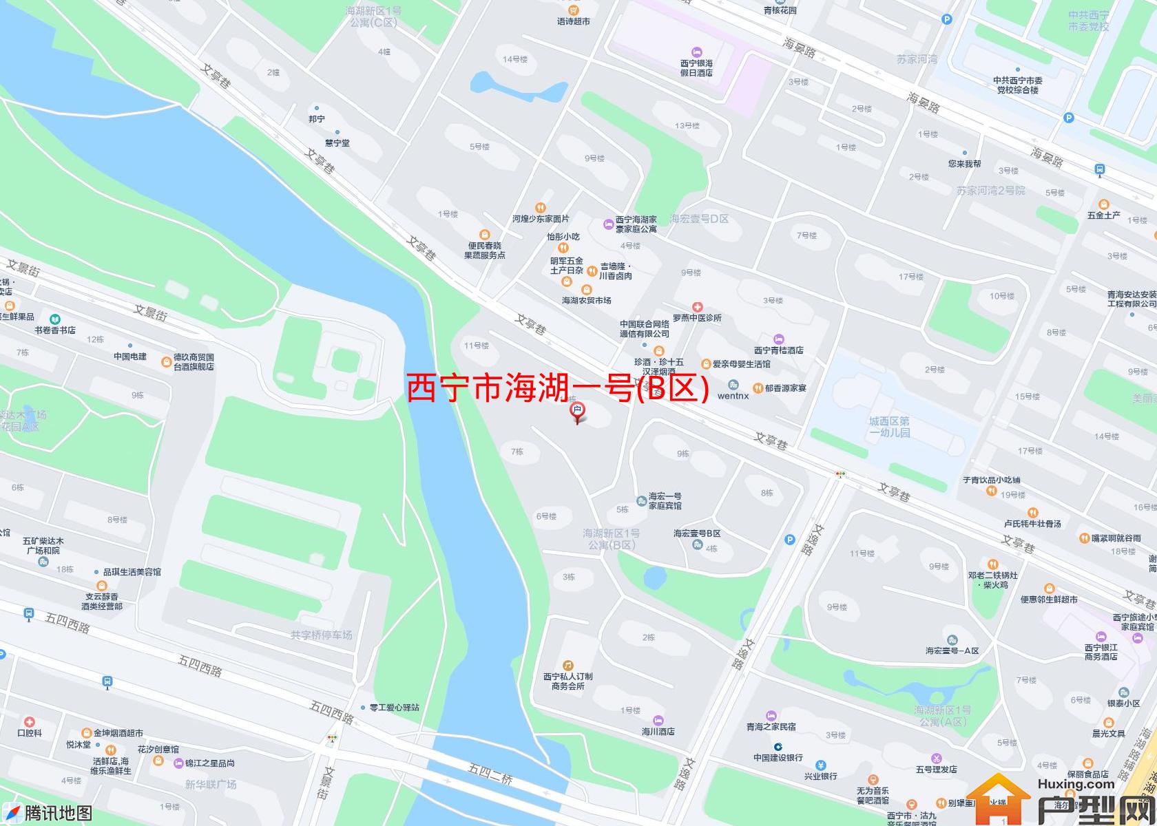海湖一号(B区)小区 - 户型网