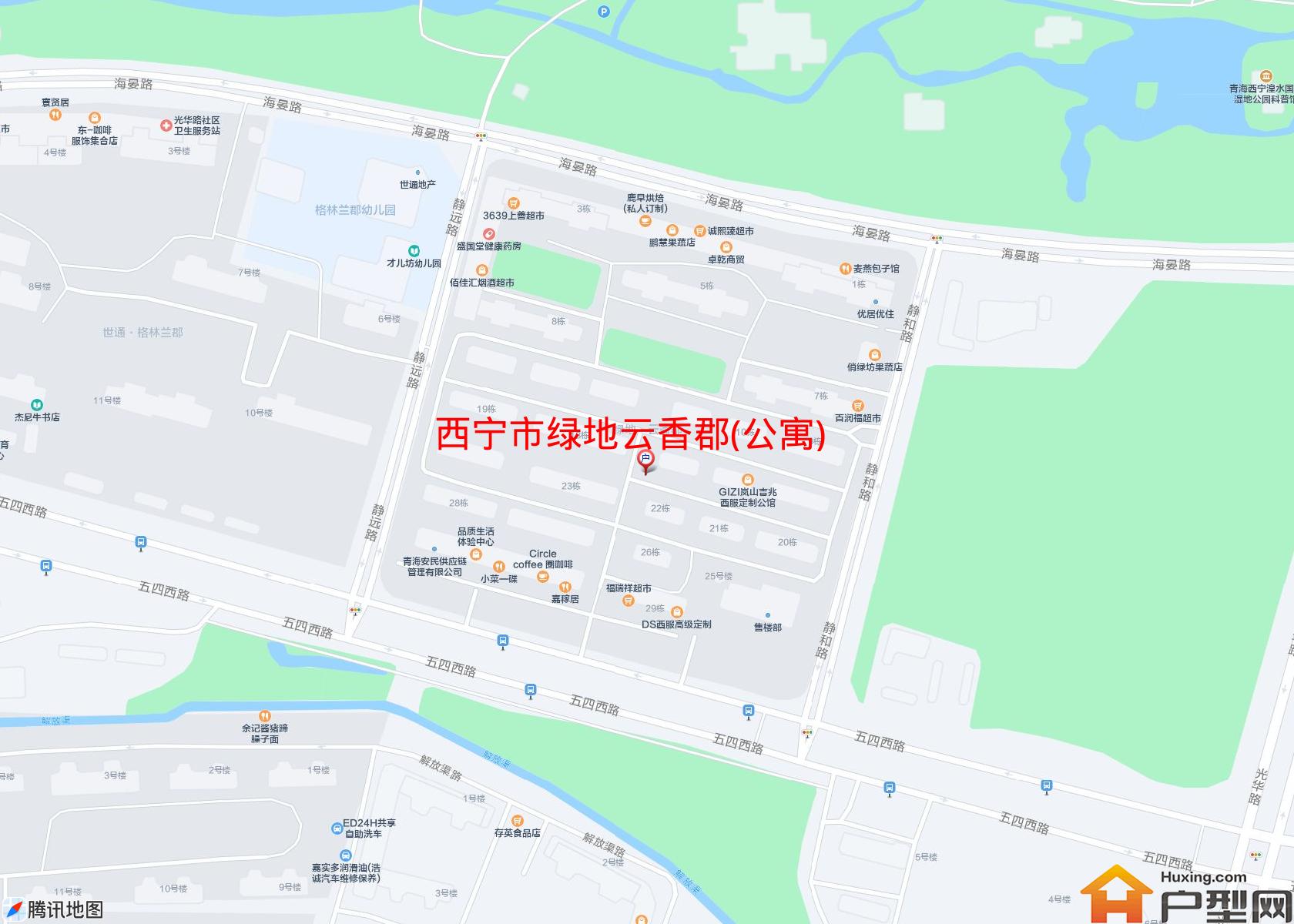绿地云香郡(公寓)小区 - 户型网