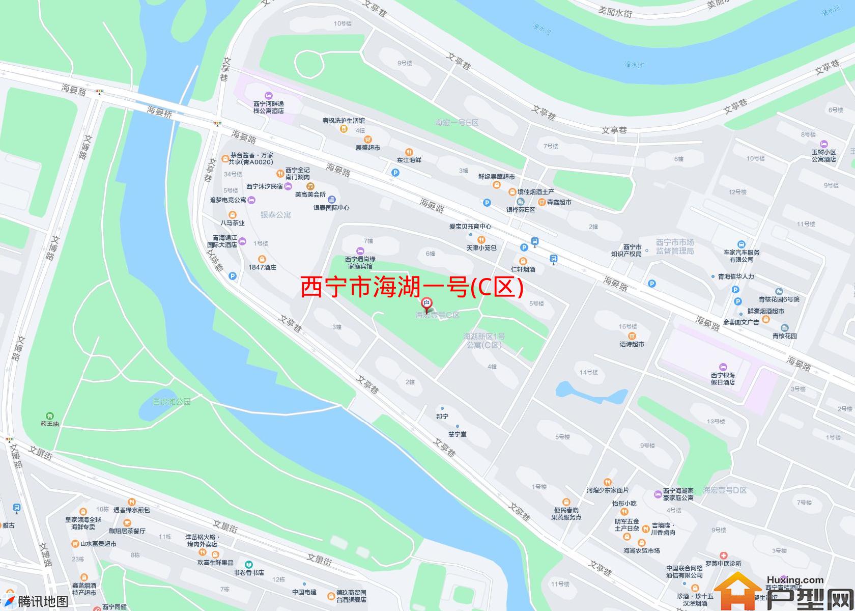 海湖一号(C区)小区 - 户型网