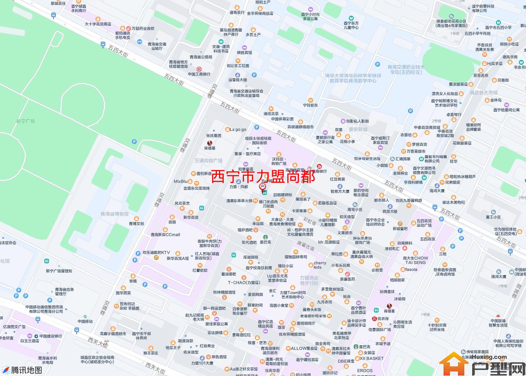 力盟尚都小区 - 户型网