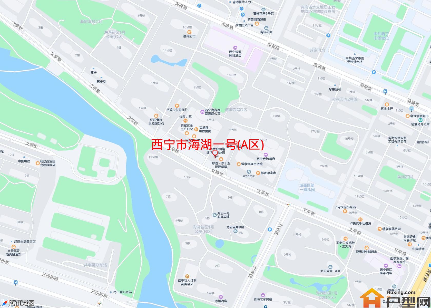 海湖一号(A区)小区 - 户型网