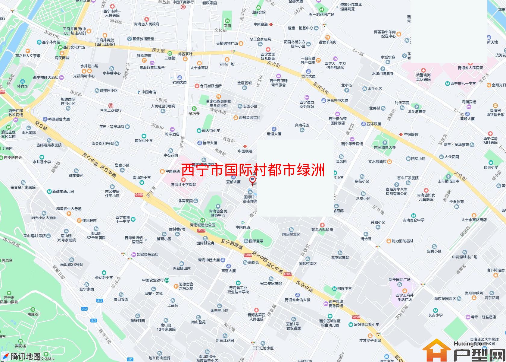 国际村都市绿洲小区 - 户型网