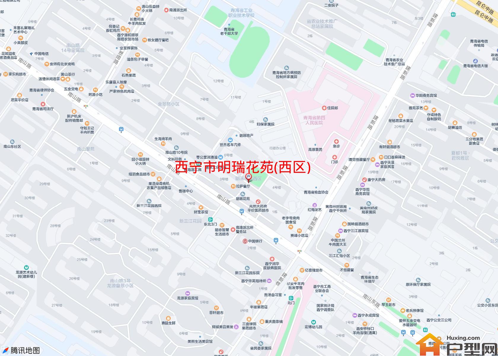 明瑞花苑(西区)小区 - 户型网