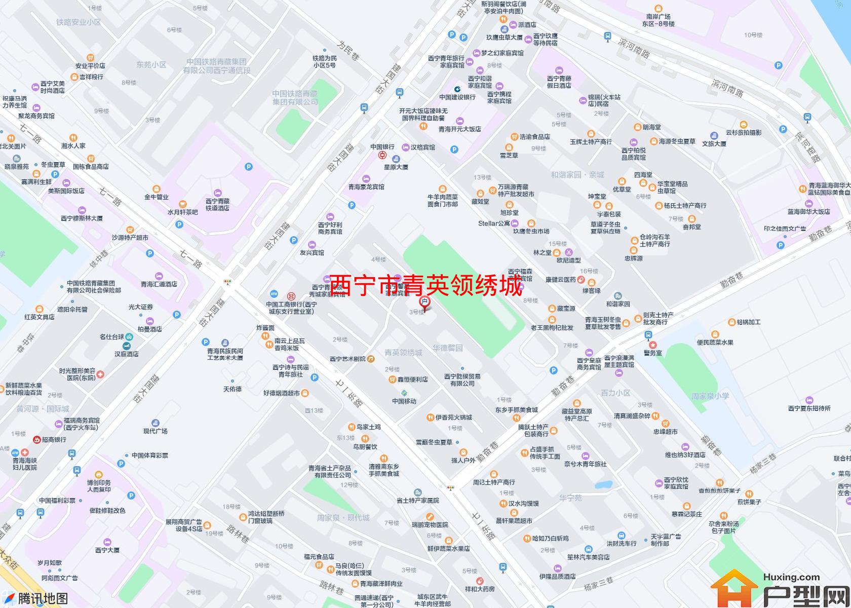 青英领绣城小区 - 户型网
