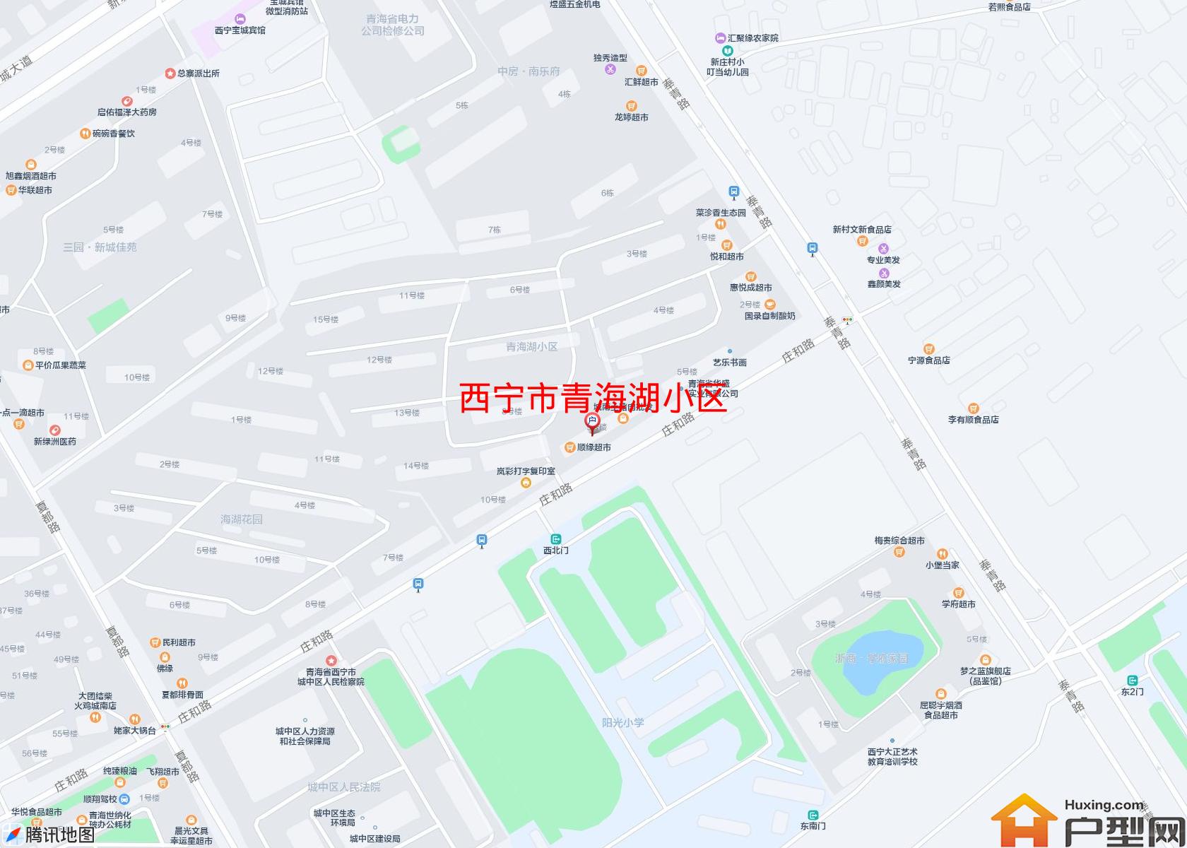 青海湖小区小区 - 户型网