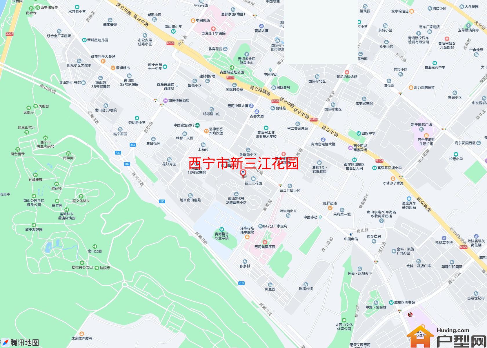 新三江花园小区 - 户型网