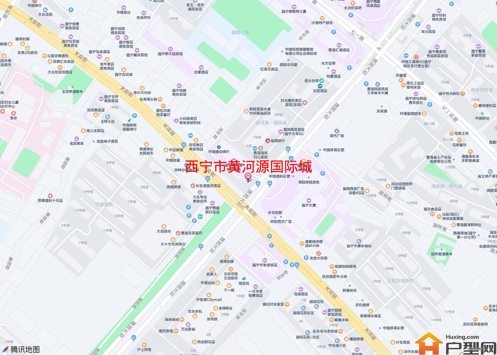 黄河源国际城小区 - 户型网