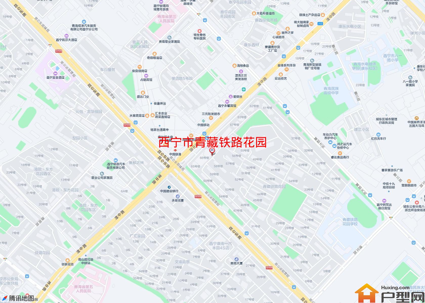 青藏铁路花园小区 - 户型网