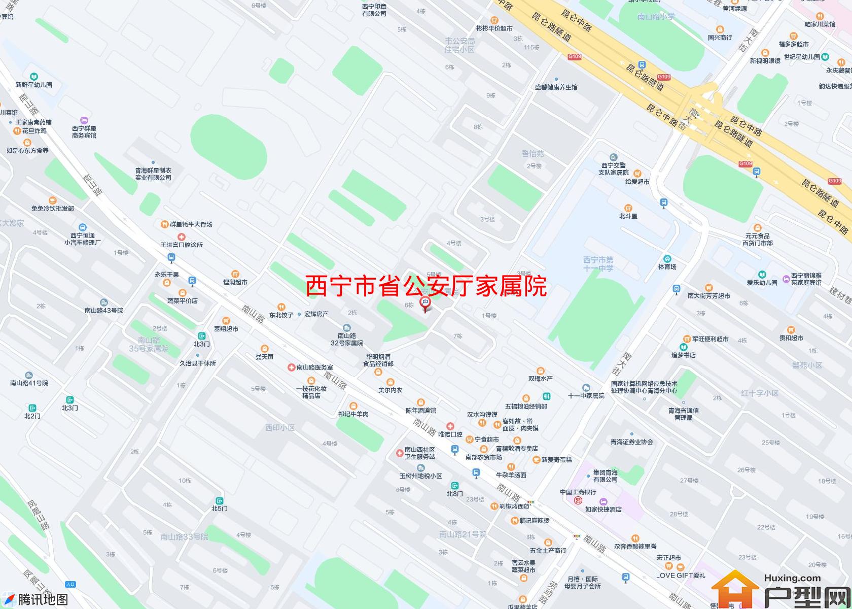省公安厅家属院小区 - 户型网