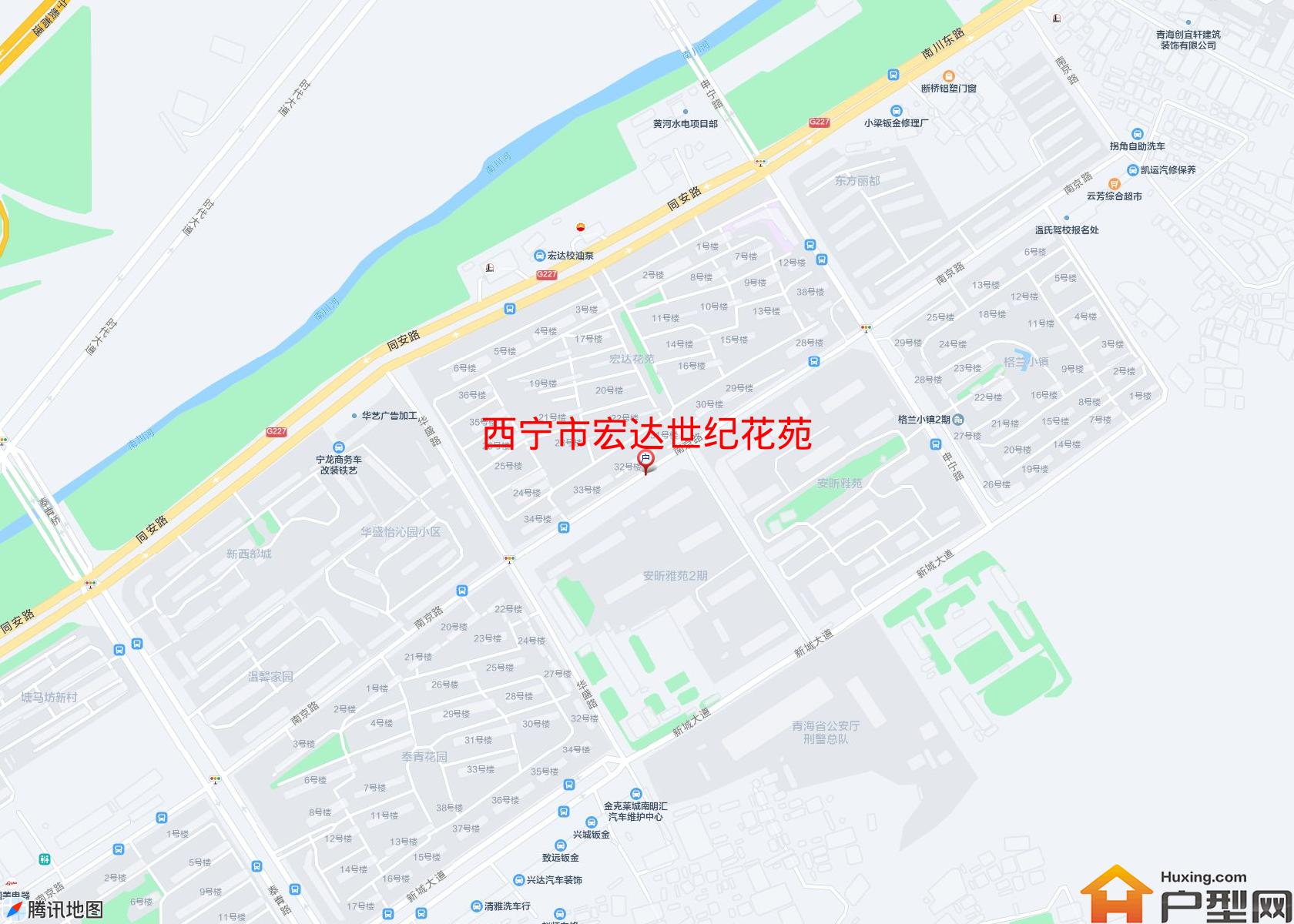 宏达世纪花苑小区 - 户型网