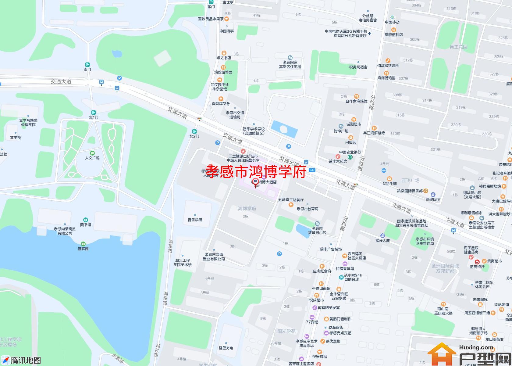 鸿博学府小区 - 户型网