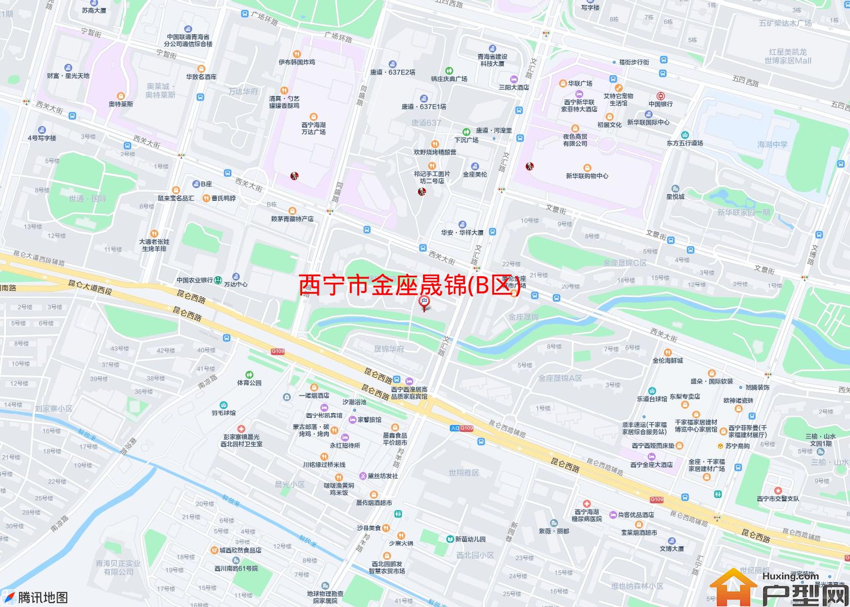 金座晟锦(B区)小区 - 户型网