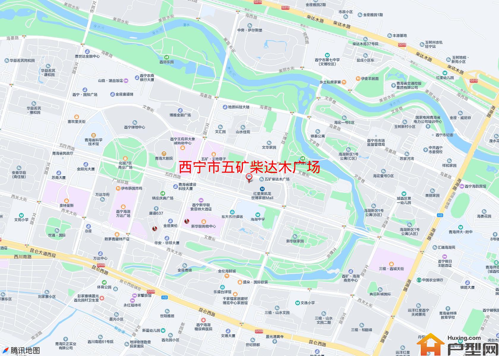 五矿柴达木广场小区 - 户型网