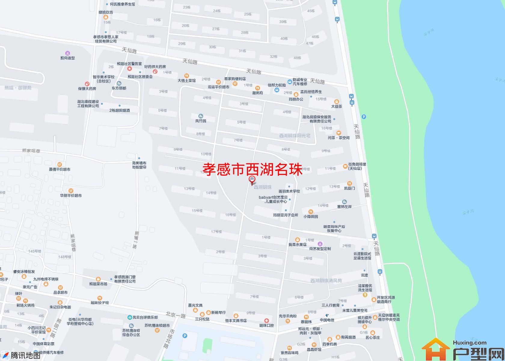 西湖名珠小区 - 户型网