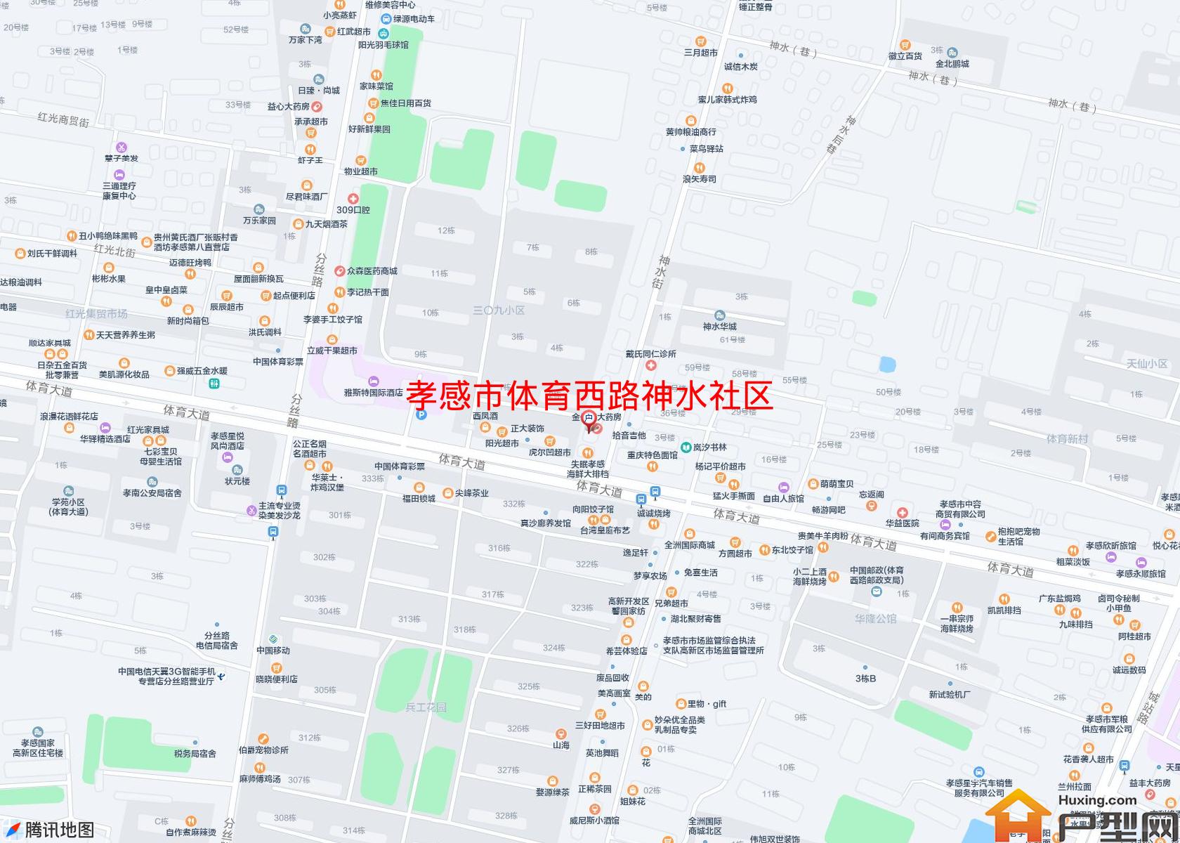 体育西路神水社区小区 - 户型网