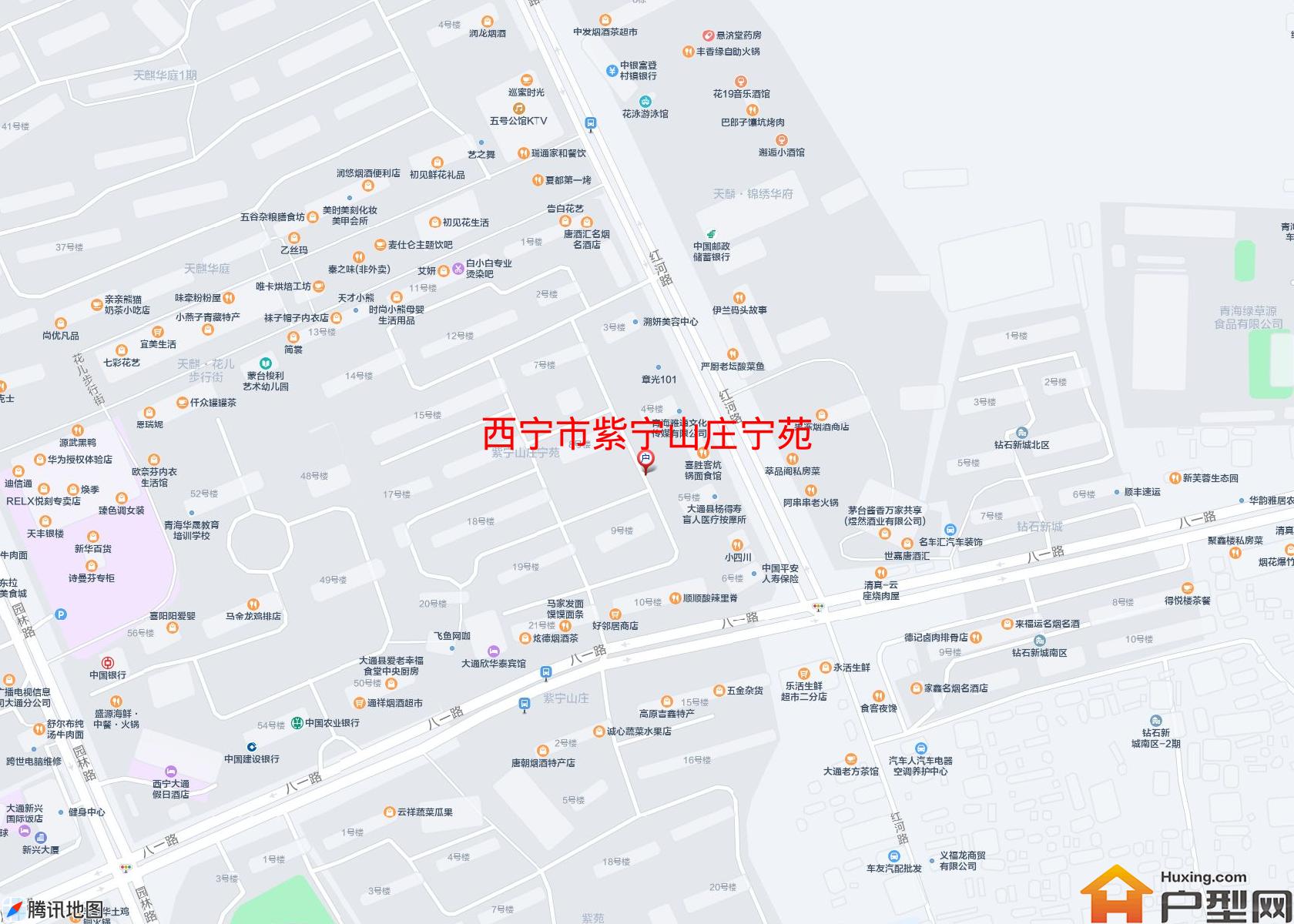 紫宁山庄宁苑小区 - 户型网