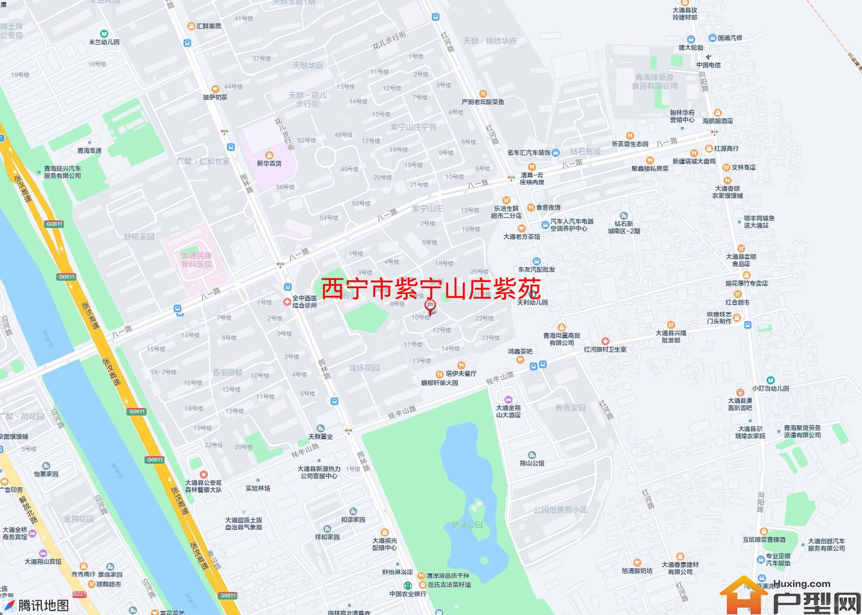 紫宁山庄紫苑小区 - 户型网