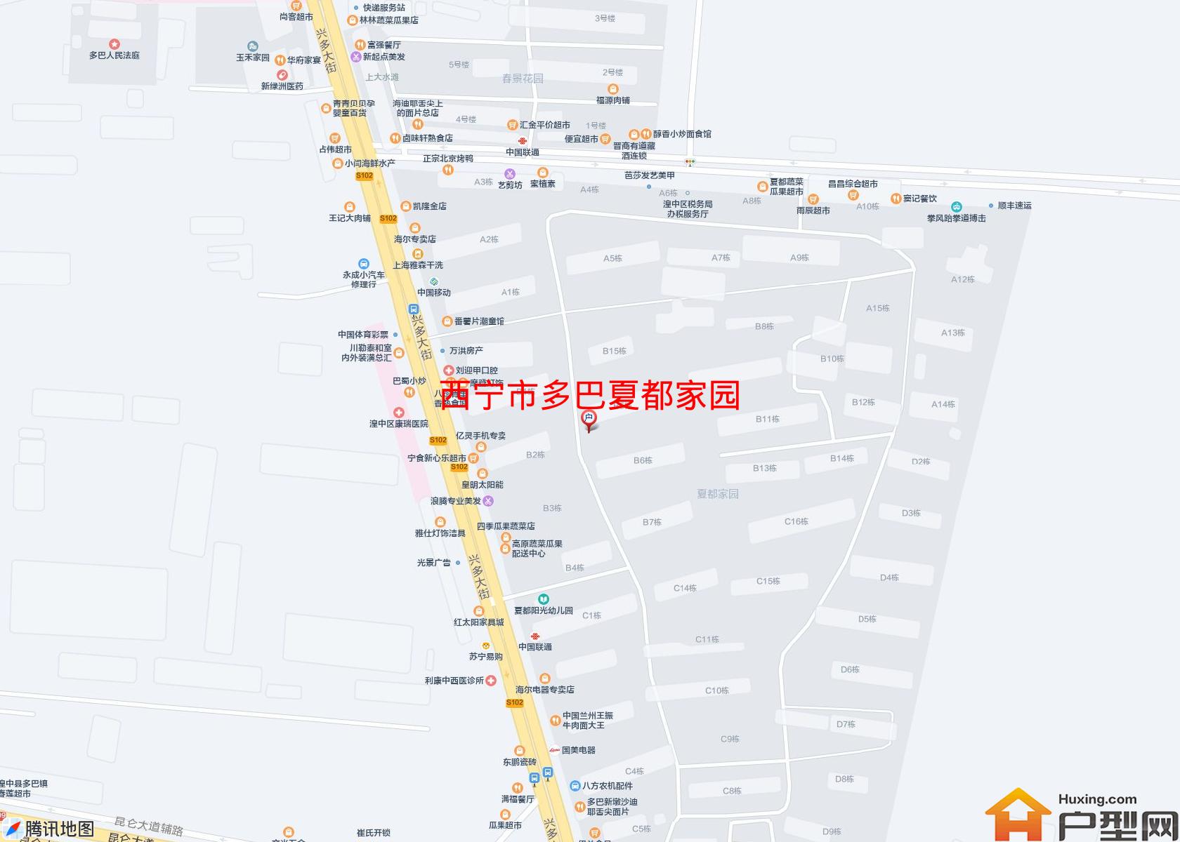 多巴夏都家园小区 - 户型网