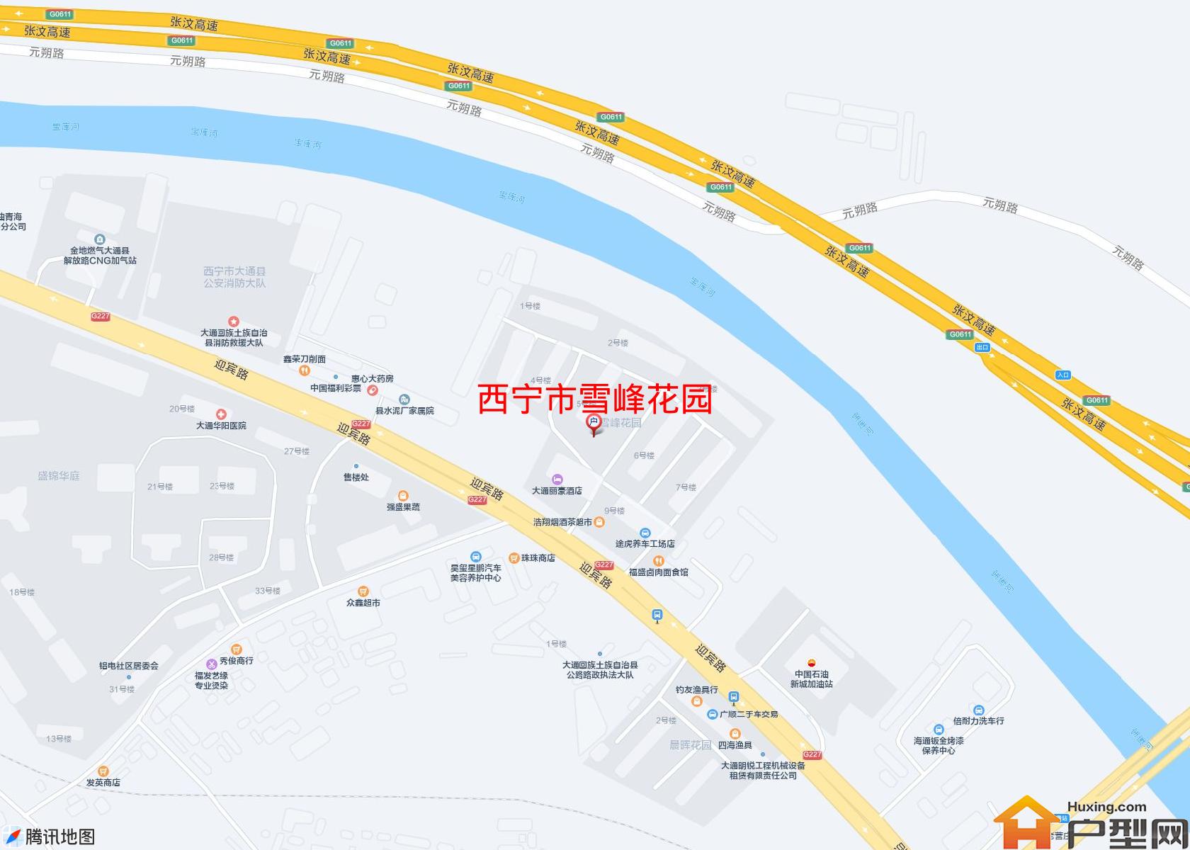 雪峰花园小区 - 户型网