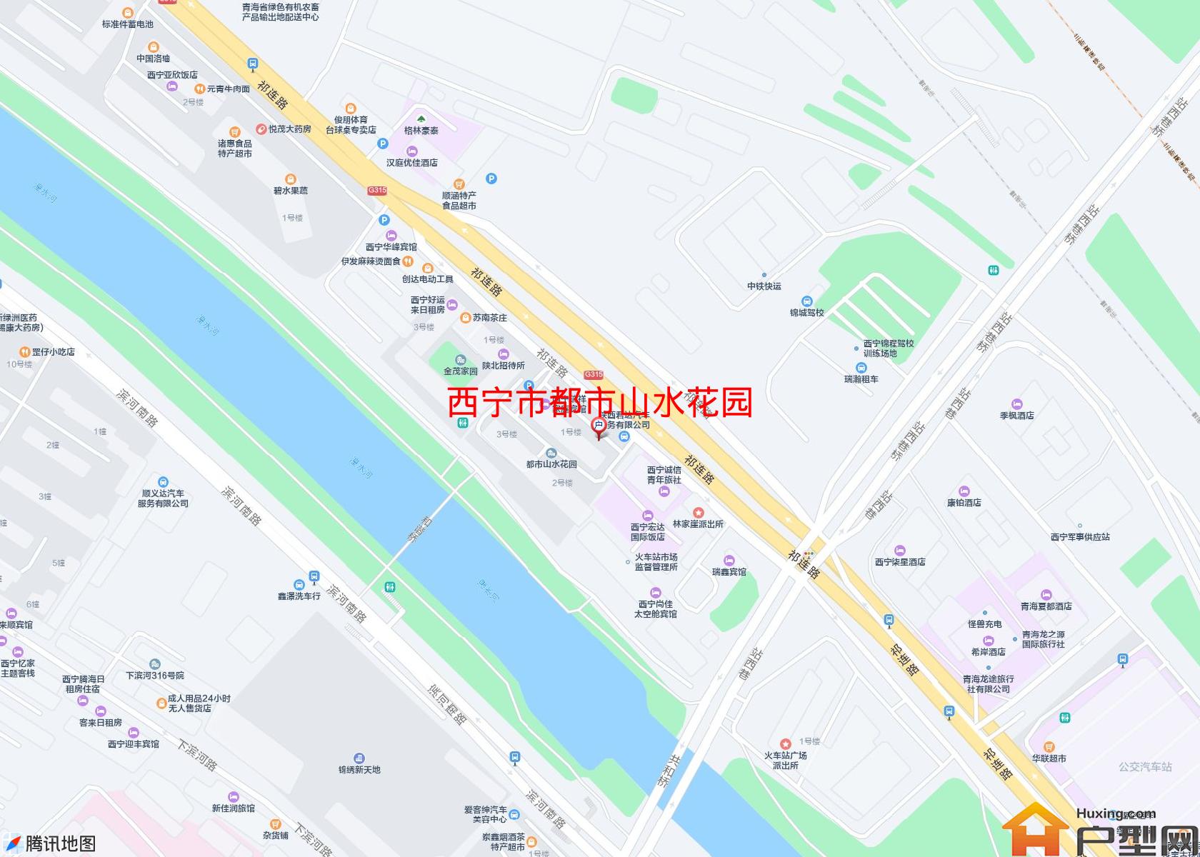 都市山水花园小区 - 户型网