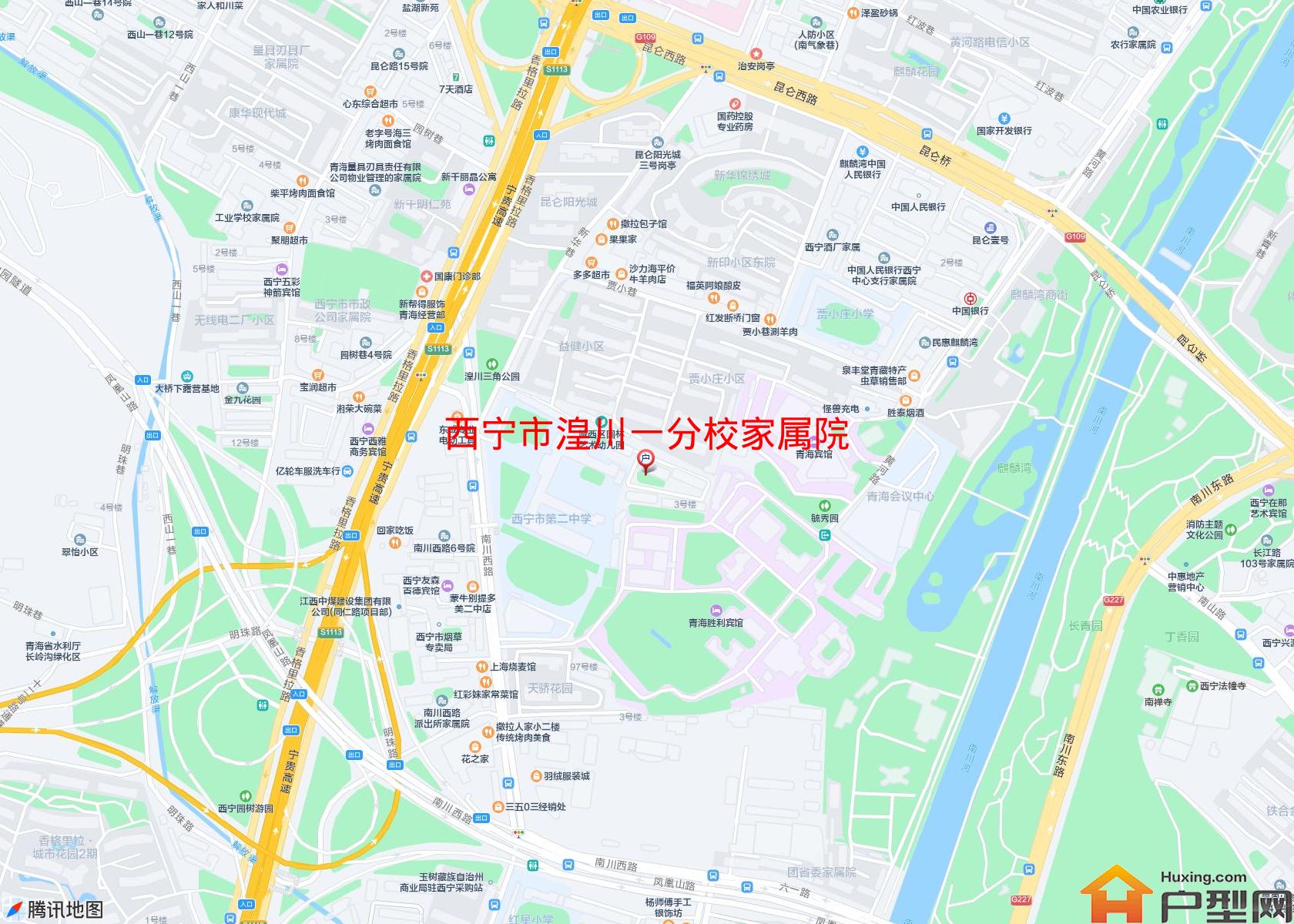 湟川一分校家属院小区 - 户型网