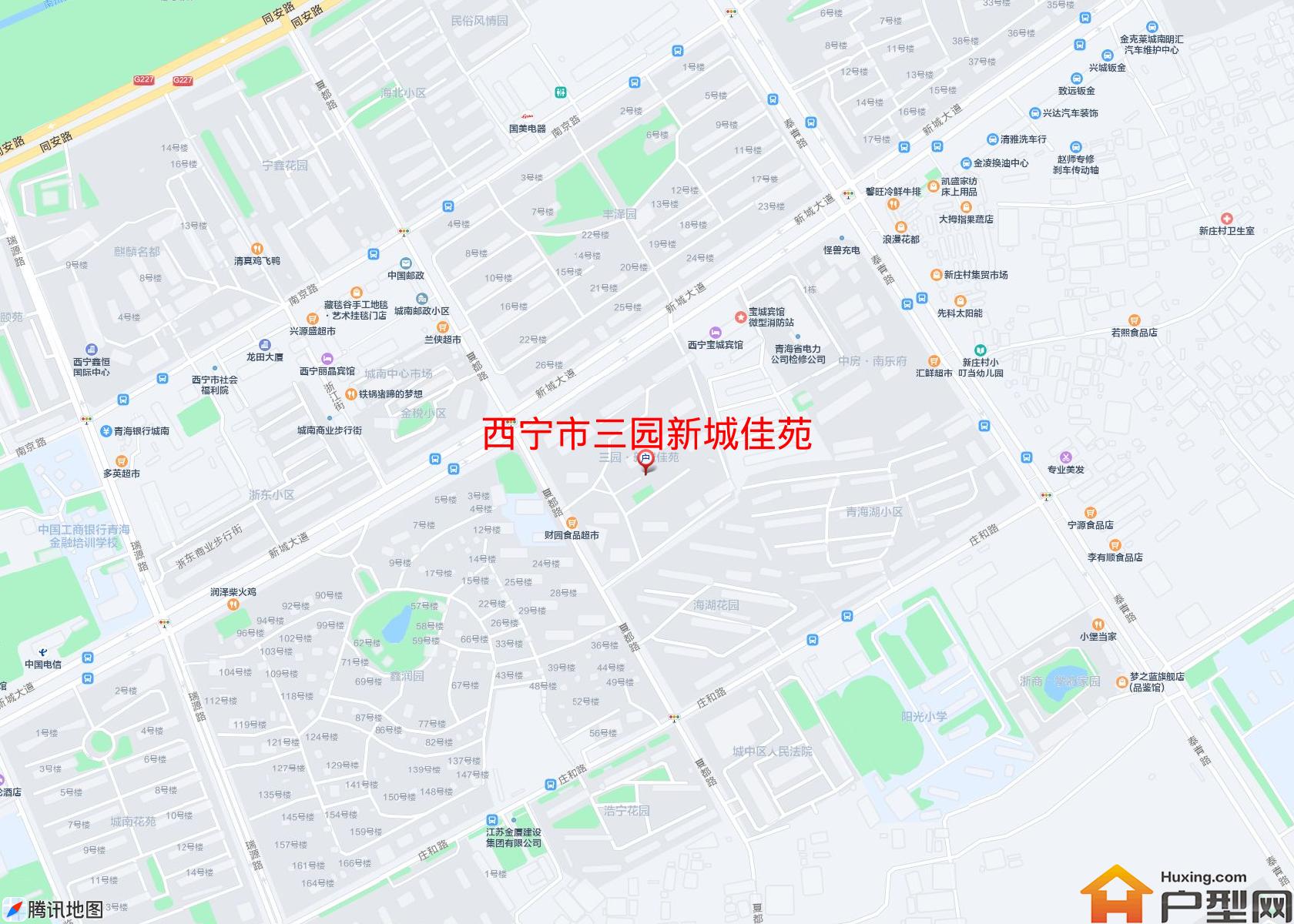 三园新城佳苑小区 - 户型网