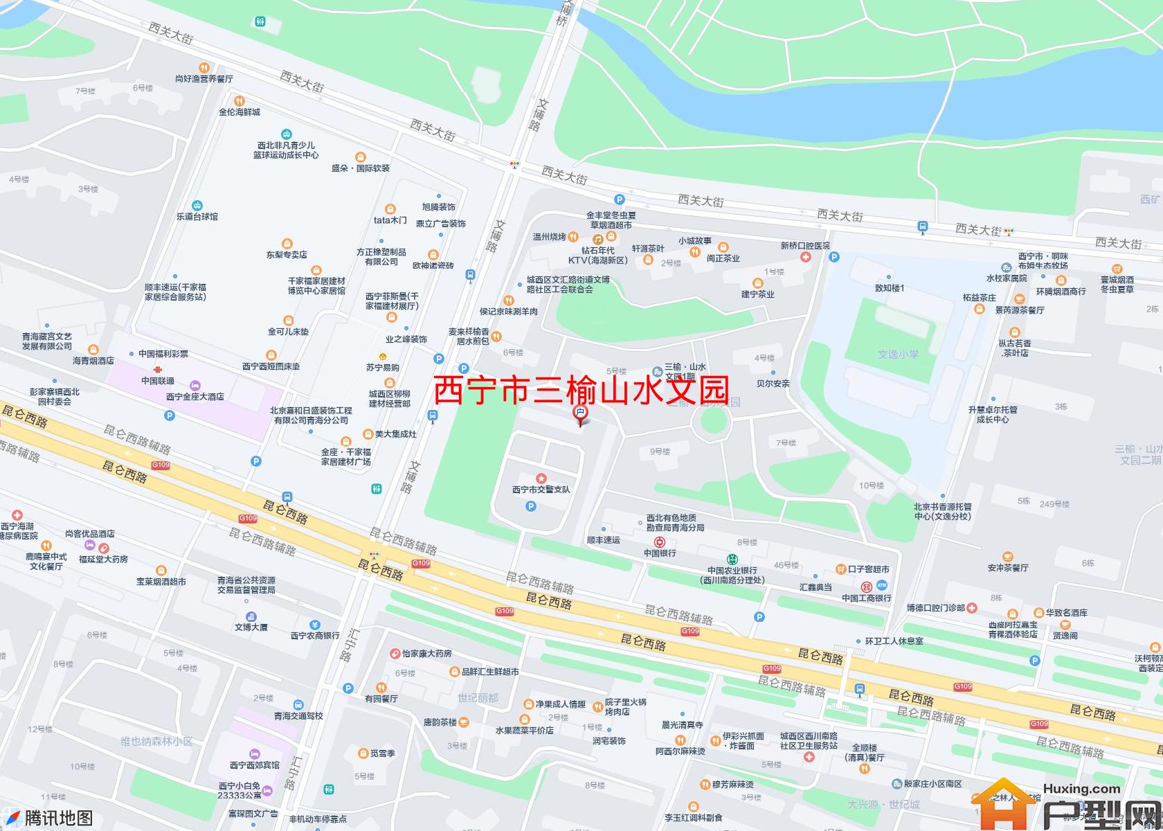 三榆山水文园小区 - 户型网