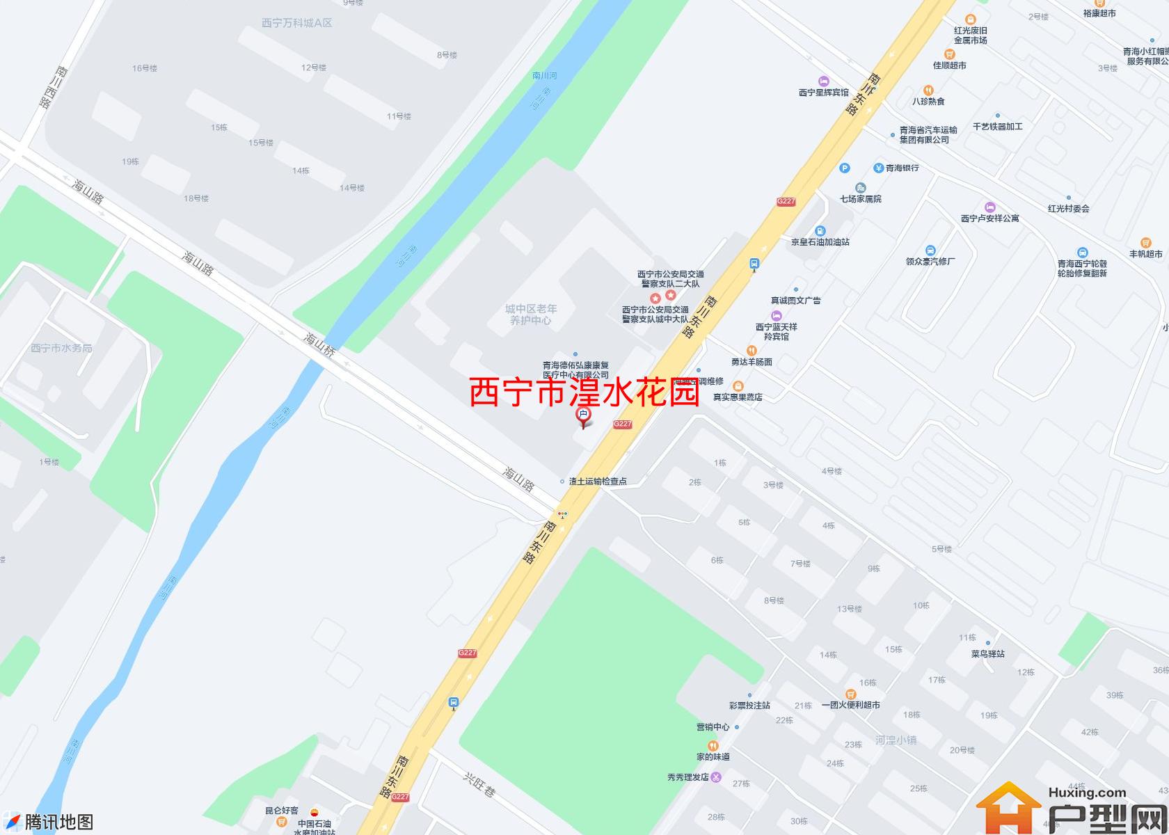 湟水花园小区 - 户型网
