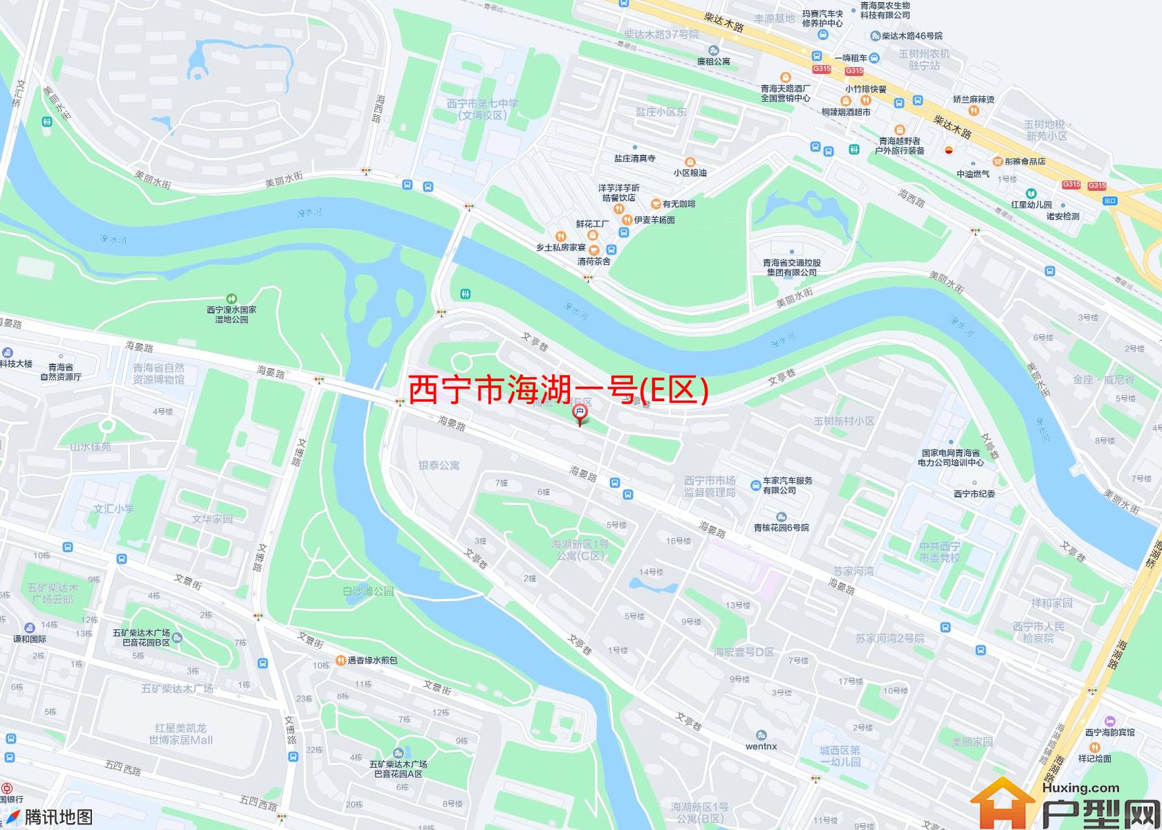 海湖一号(E区)小区 - 户型网