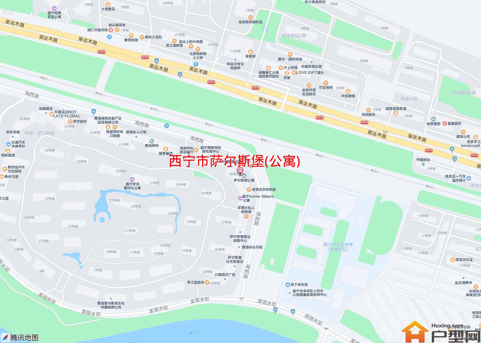 萨尔斯堡(公寓)小区 - 户型网