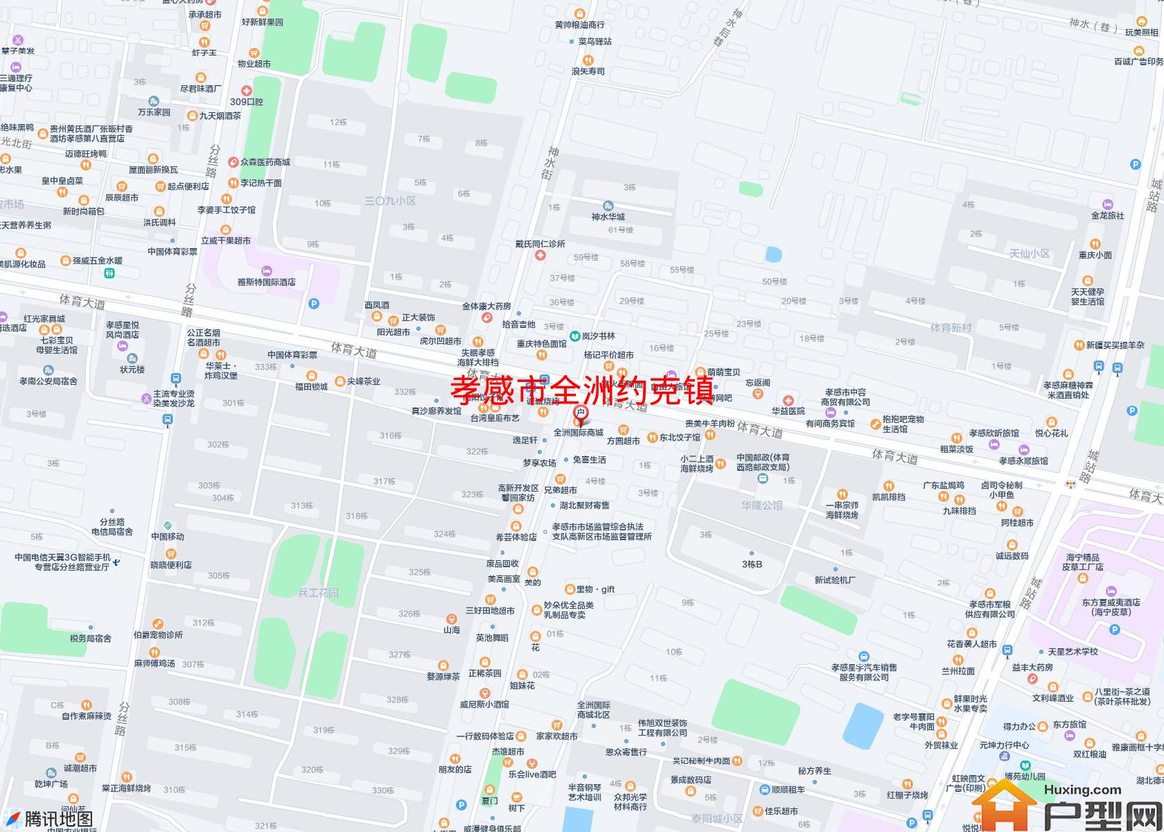 全洲约克镇小区 - 户型网